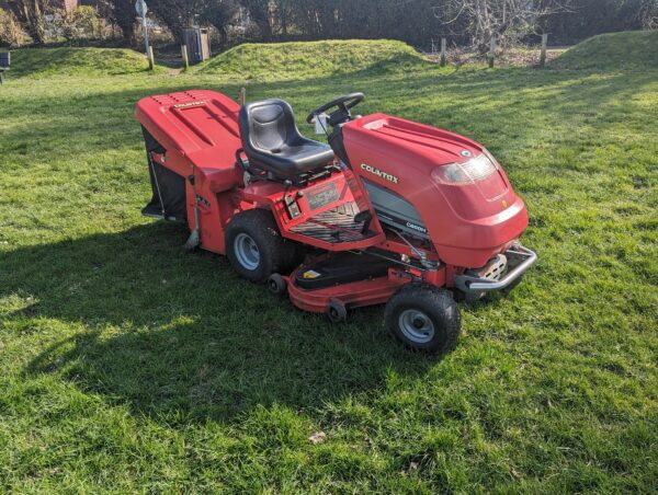 Countax C600HE with powered grass collector 48″ deck